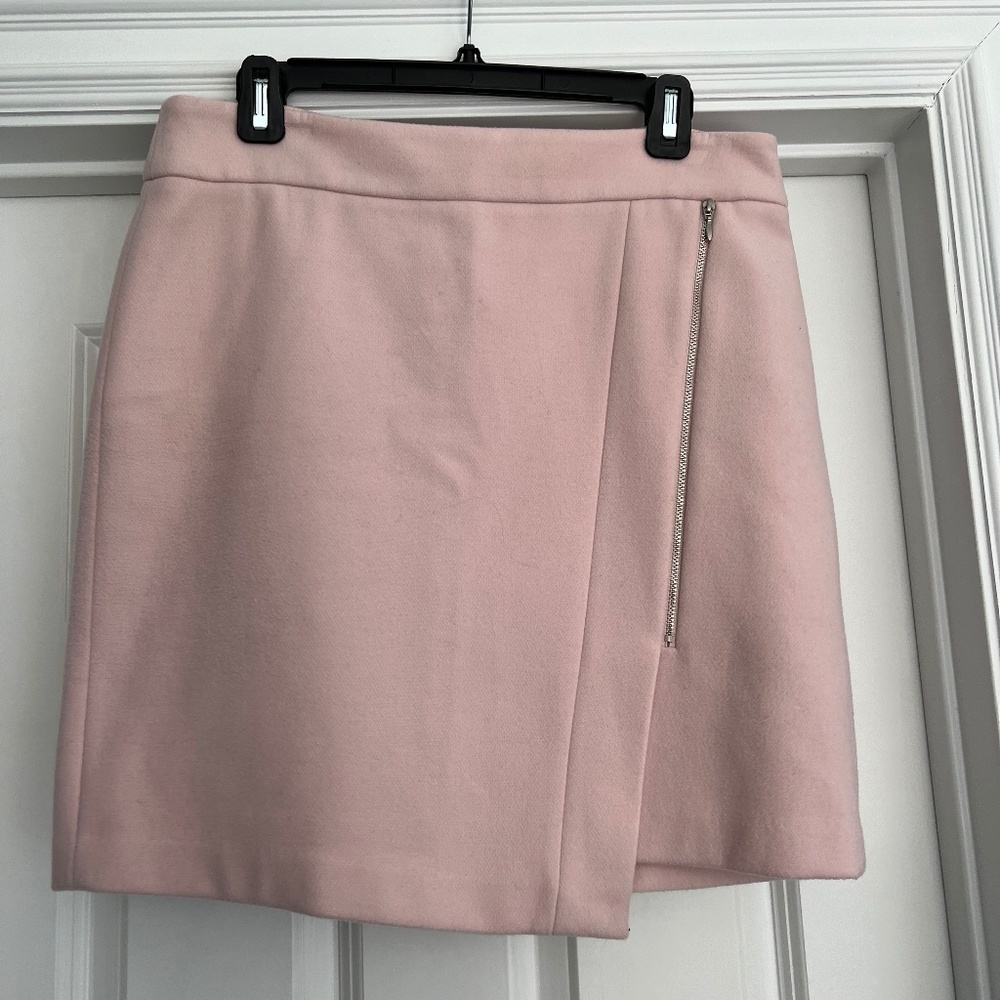 Wool Light Pink Skirt